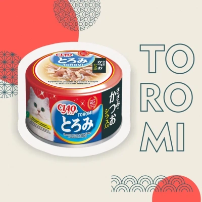 Inaba Ciao Toromi 0,08кг Куриное филе и тунец Кацуо с ширасу консервы для взрослых кошек Inaba Ciao Toromi 0,08кг Куриное филе и тунец Кацуо с ширасу консервы для взрослых кошек фото