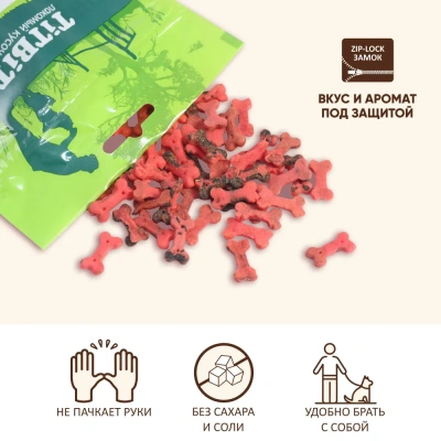 TiTBiT 0,1кг снек с телятиной для дрессуры собак всех пород фото