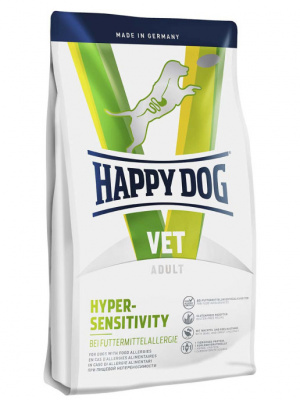 Happy Dog VET Diet Hypersensitivity 1кг против кормовой непереносимости, монобелок для собак (097450) Happy Dog VET Diet Hypersensitivity 1кг против кормовой непереносимости, монобелок для собак (097450)