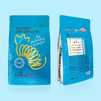 Wellement 2,5кг с индейкой сухой для щенков средних и крупных пород (003751) фото