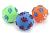 Игрушка-пищалка WOGY для собак Мяч Лапки d=7см, микс фото