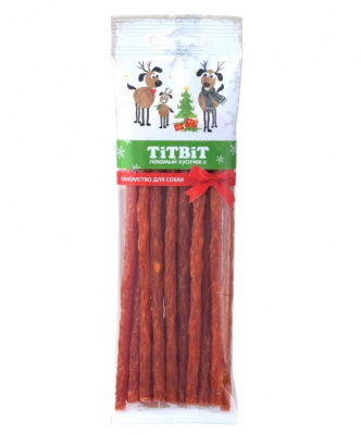 TiTBiT 0,075кг колбаса Экстра для собак (Новогодняя коллекция)