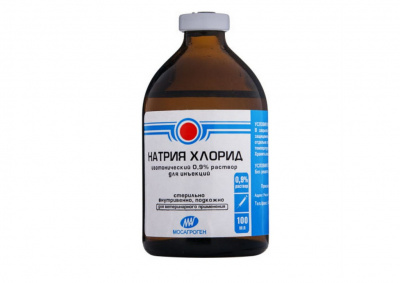 Натрия хлорид 0,9% фл 100 мл МАГ (ЛИЦЕНЗИЯ) фото
