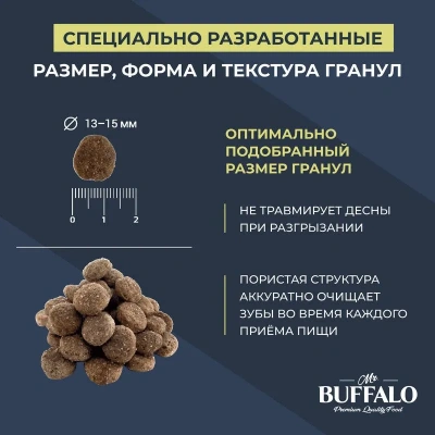Баффало Mr.Buffalo Adult Mini 0,8кг с ягненком сухой корм для собак мини пород (078809) фото Баффало Mr.Buffalo Adult Mini 0,8кг с ягненком сухой корм для собак мини пород (078809) фото