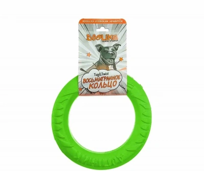 Снаряд Tug&Twist Кольцо 8-мигранное Doglike малое  (Зеленый)